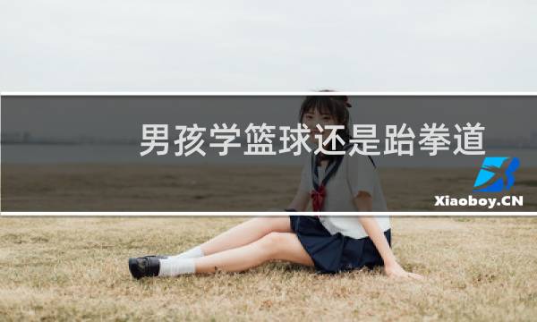 男孩学篮球还是跆拳道图片
