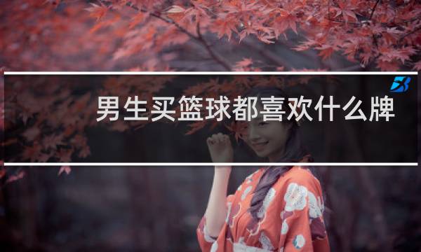 男生买篮球都喜欢什么牌子图片