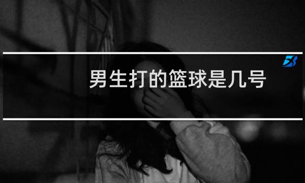 男生打的篮球是几号图片