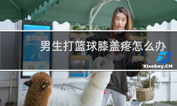 男生打篮球膝盖疼怎么办图片
