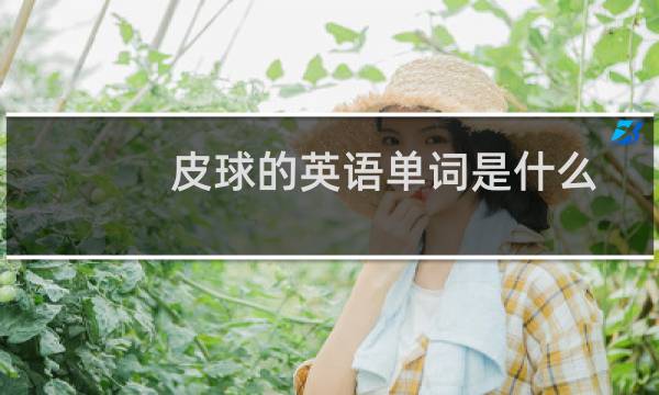 皮球的英语单词是什么图片