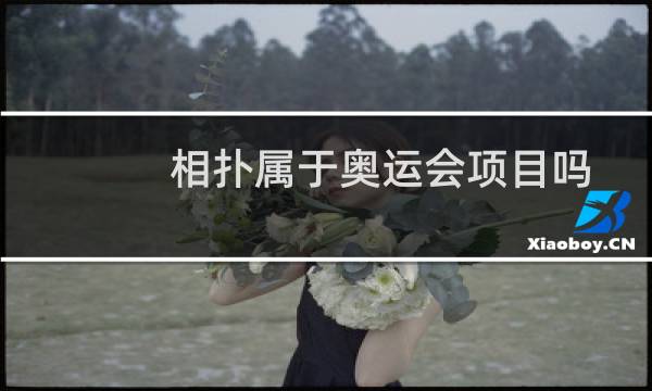 相扑属于奥运会项目吗图片