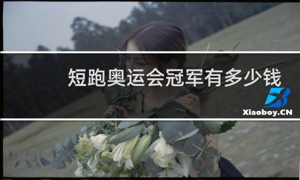 短跑奥运会冠军有多少钱图片