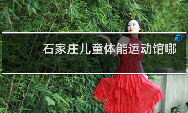 石家庄儿童体能运动馆哪个好图片