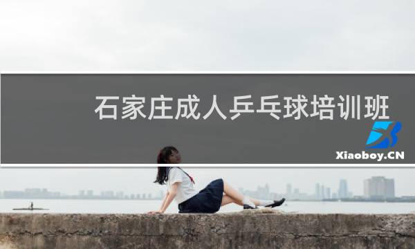 石家庄成人乒乓球培训班哪里好图片
