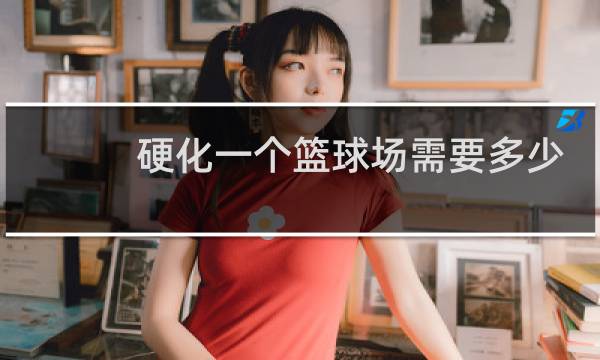 硬化一个篮球场需要多少钱图片