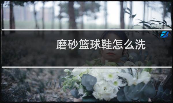 磨砂篮球鞋怎么洗图片
