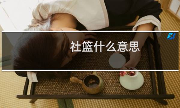 社篮什么意思图片