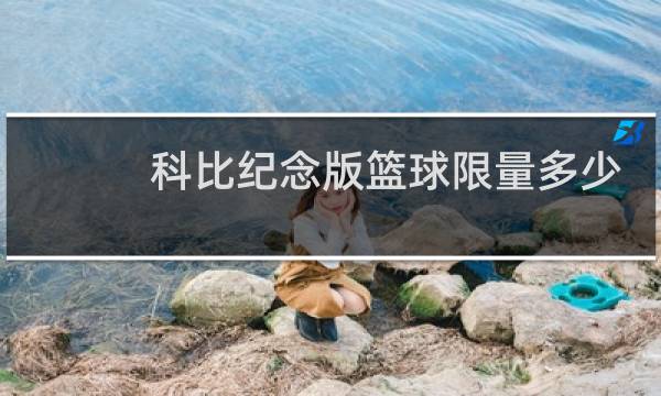 科比纪念版篮球限量多少个图片