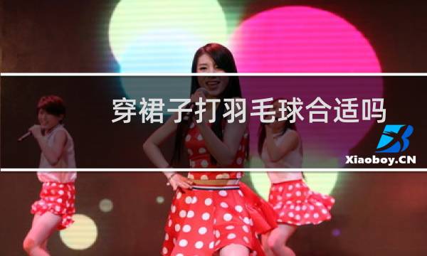 穿裙子打羽毛球合适吗图片