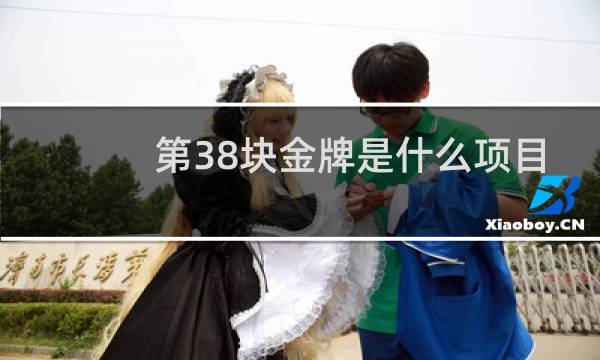 第38块金牌是什么项目图片