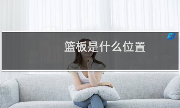 篮板是什么位置图片