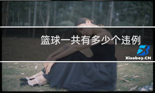 篮球一共有多少个违例图片