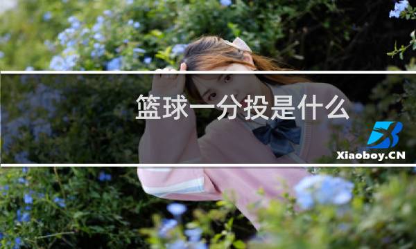 篮球一分投是什么图片