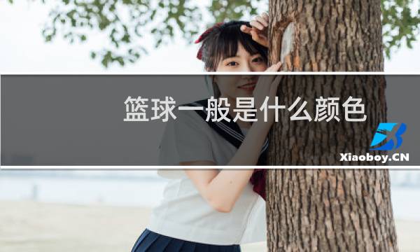 篮球一般是什么颜色图片