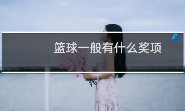 篮球一般有什么奖项图片