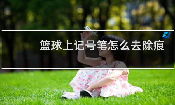 篮球上记号笔怎么去除痕迹图片