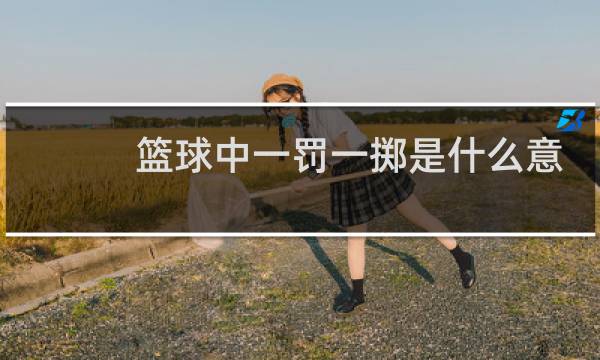 篮球中一罚一掷是什么意思图片