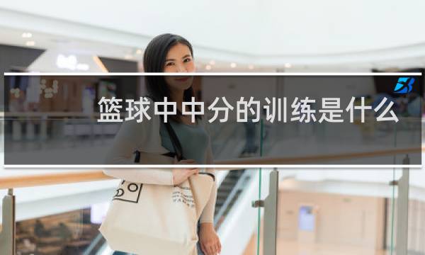 篮球中中分的训练是什么图片