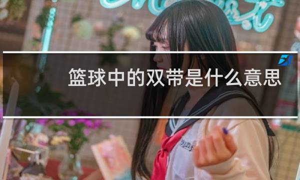 篮球中的双带是什么意思图片