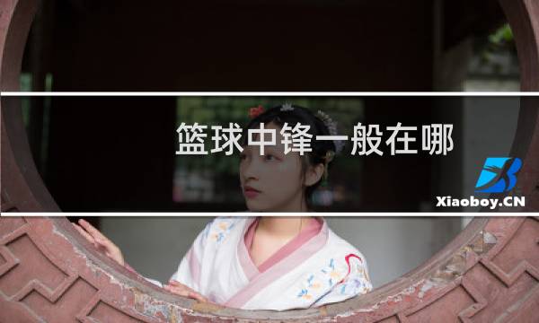 篮球中锋一般在哪图片