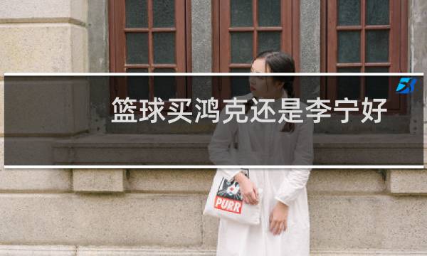 篮球买鸿克还是李宁好图片