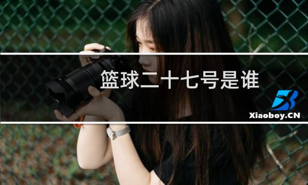 篮球二十七号是谁图片