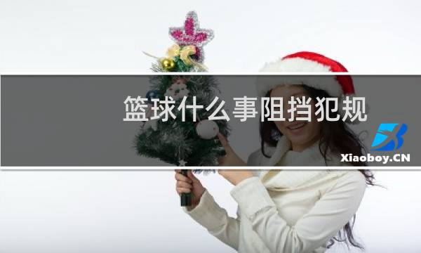 篮球什么事阻挡犯规图片
