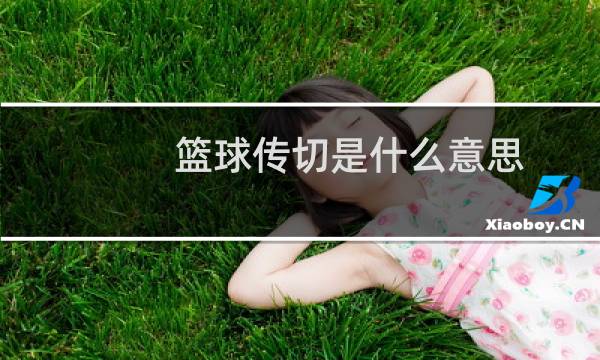 篮球传切是什么意思图片