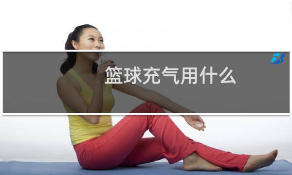 篮球充气用什么图片