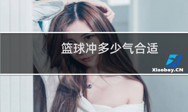 篮球冲多少气合适图片