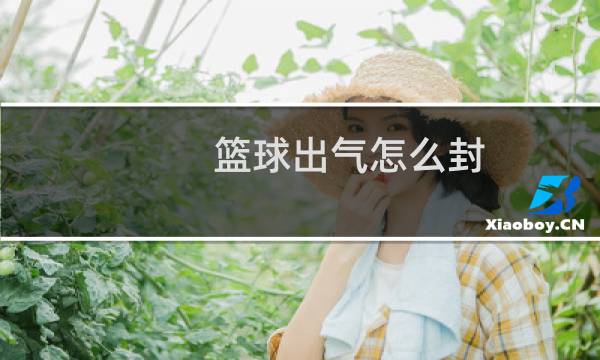 篮球出气怎么封图片