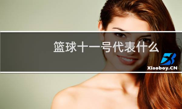 篮球十一号代表什么图片