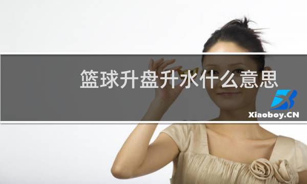 篮球升盘升水什么意思图片