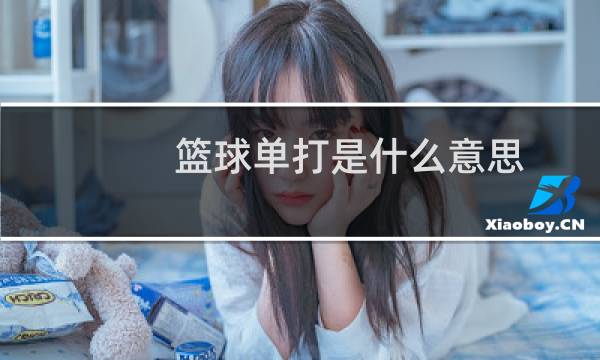 篮球单打是什么意思图片