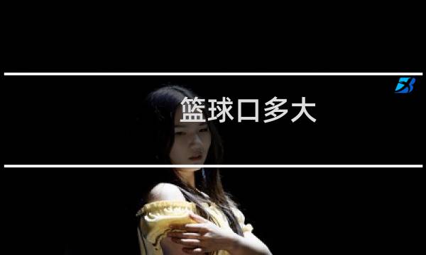 篮球口多大图片