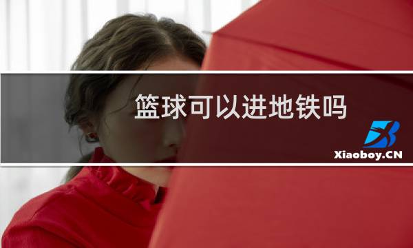 篮球可以进地铁吗图片