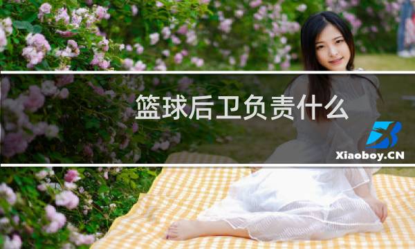 篮球后卫负责什么图片