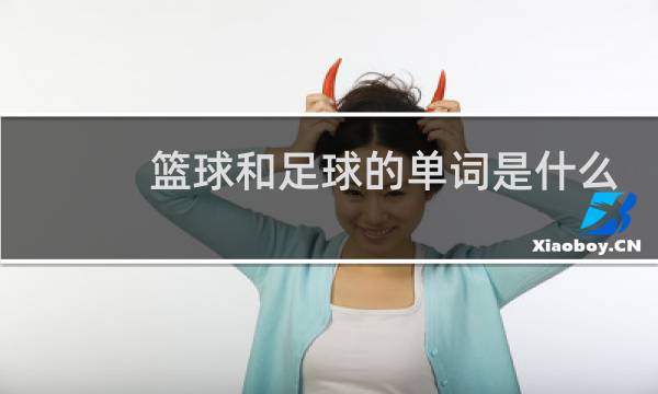篮球和足球的单词是什么图片