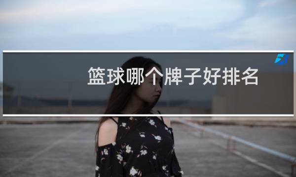 篮球哪个牌子好排名图片