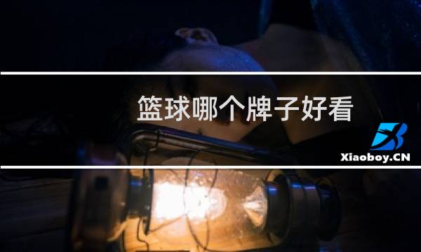 篮球哪个牌子好看图片