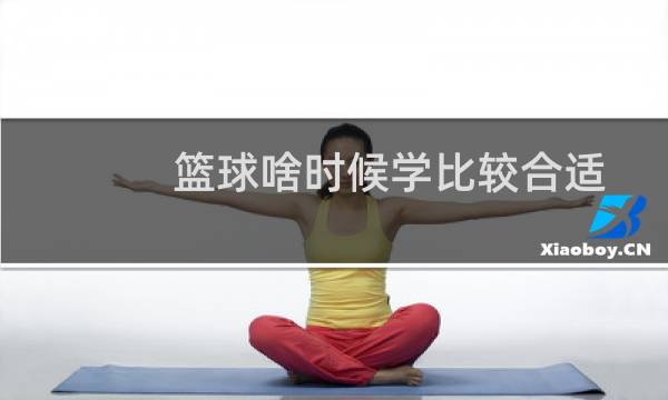 篮球啥时候学比较合适图片
