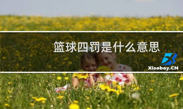 篮球四罚是什么意思图片