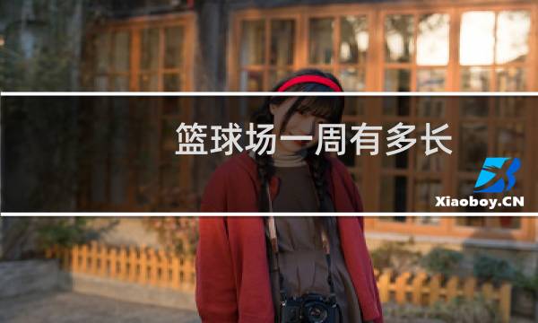 篮球场一周有多长图片
