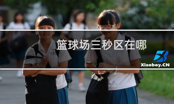 篮球场三秒区在哪图片