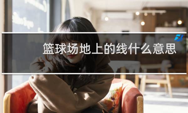 篮球场地上的线什么意思图片