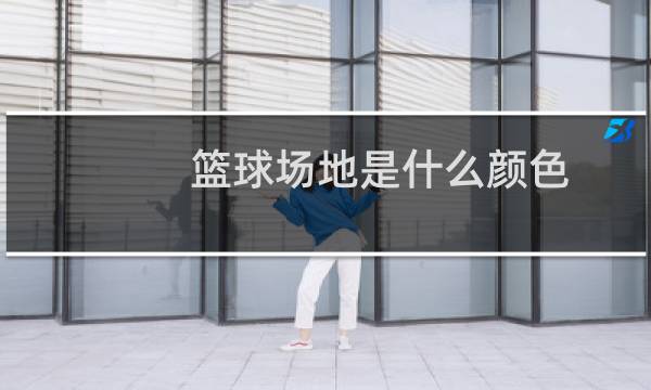 篮球场地是什么颜色图片