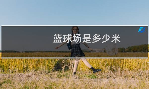 篮球场是多少米图片