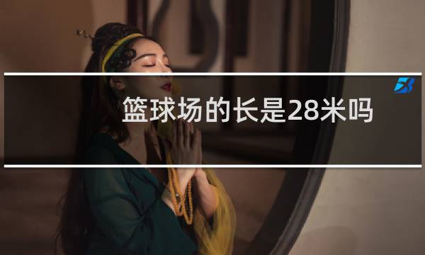 篮球场的长是28米吗图片