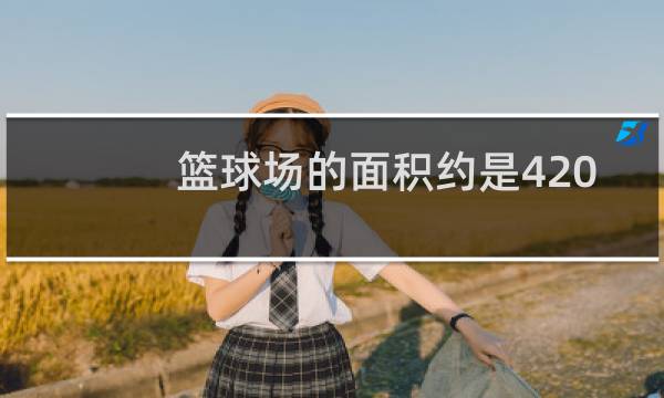 篮球场的面积约是420单位是什么图片